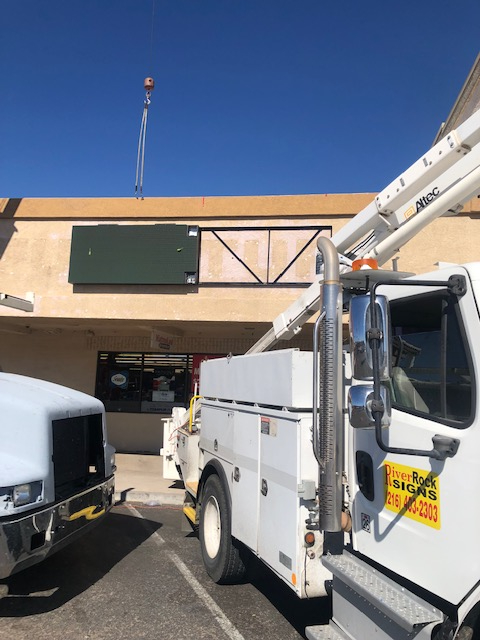 Store Fronts River Rock Signs